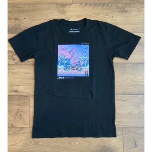 Discord Men's 100% Cotton Graphic Print Black‎ Idle Nights T Shirt Size Medium